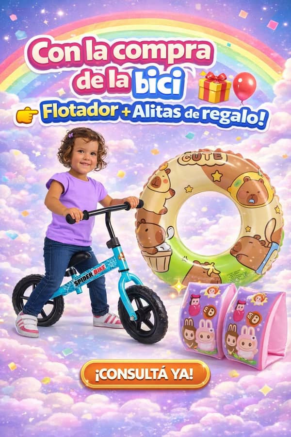 Bici +flotador REGALO!!